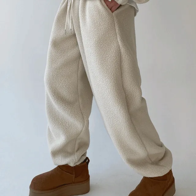 푸들 뽀글이 양털팬츠