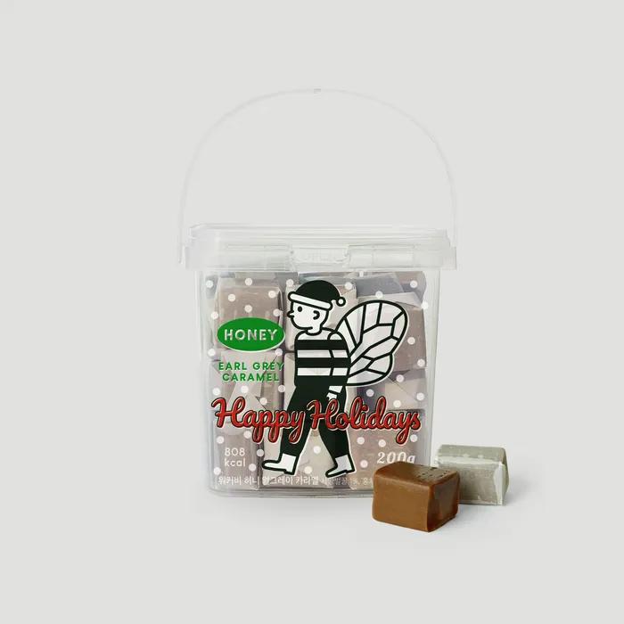 [꿀카라멜] 워커비 허니 얼그레이 카라멜 크리스마스 에디션