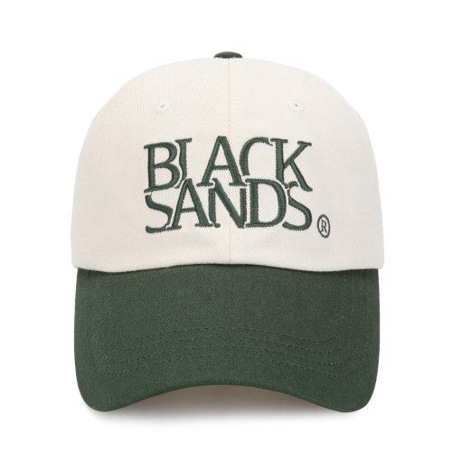 트윈스 배색 자수 볼캡_그린