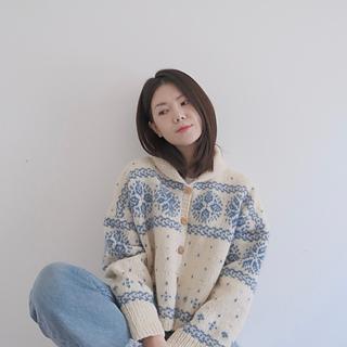 Christstollen Cardigan pattern by Soumine KIM