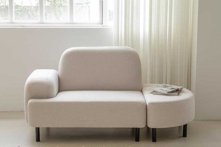 듀커쇼파 DK268 2인 모듈형 아쿠아텍스 패브릭소파