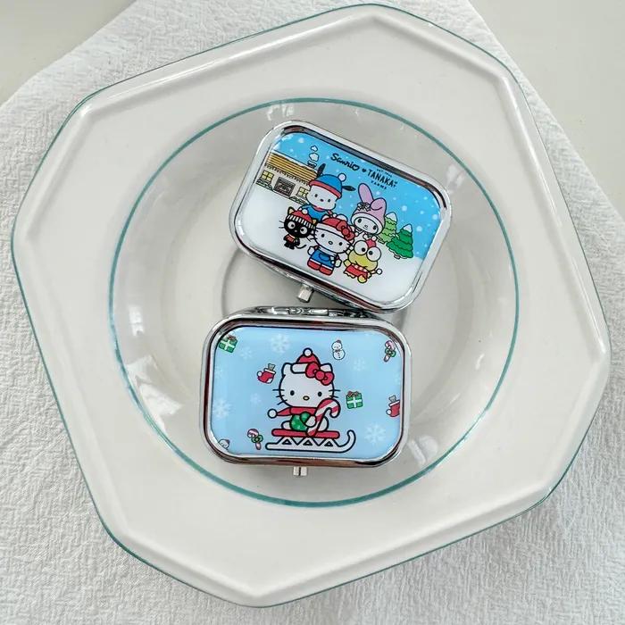 Mini cute pillbox 미니 큐트 크리스마스 산리오 파워퍼프걸 알약 케이스