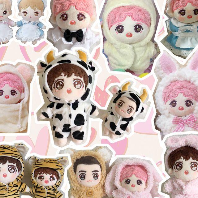 10cm 15cm 20cm 아이돌 솜인형옷