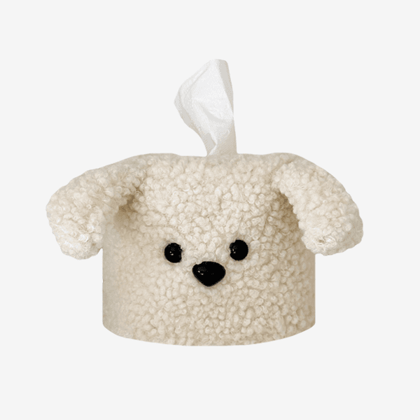 뽀글 퍼피 휴지 케이스