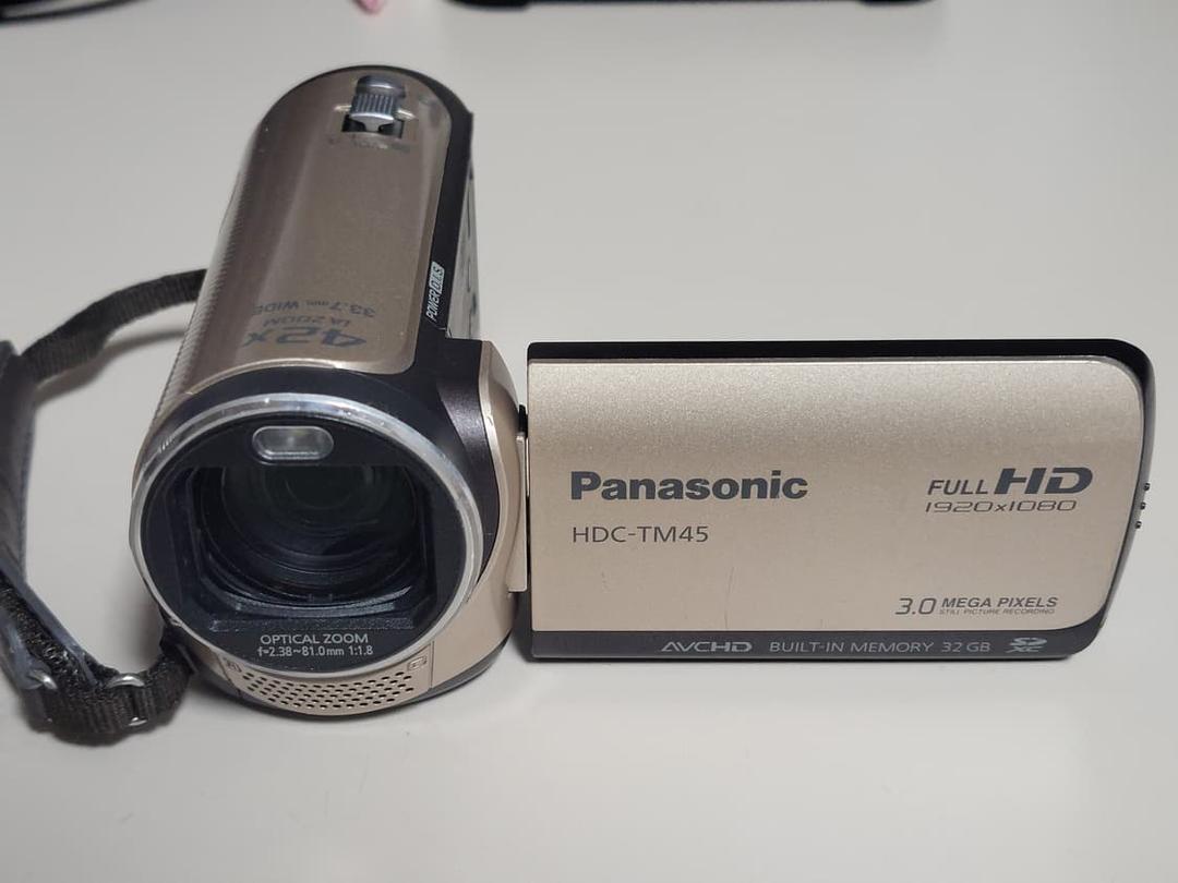 파나소닉 HDC-TM45 캠코더입니다.이제 봄이 다가오고 있어요~ | 후루츠패밀리