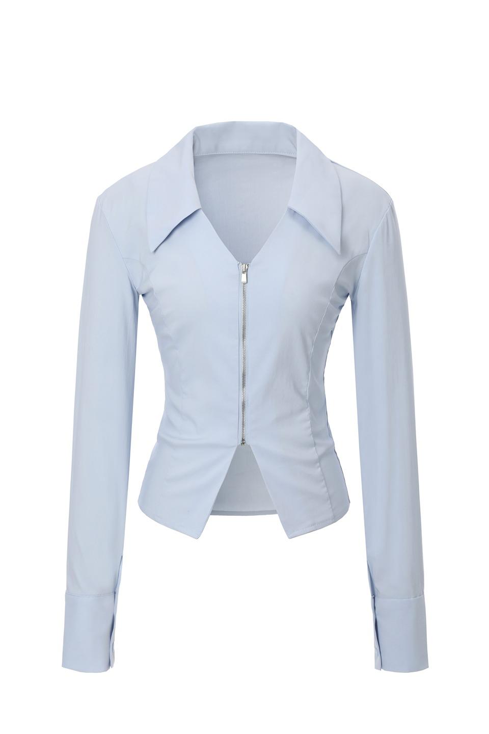 (2nd re-order) V Zip-up Shirts