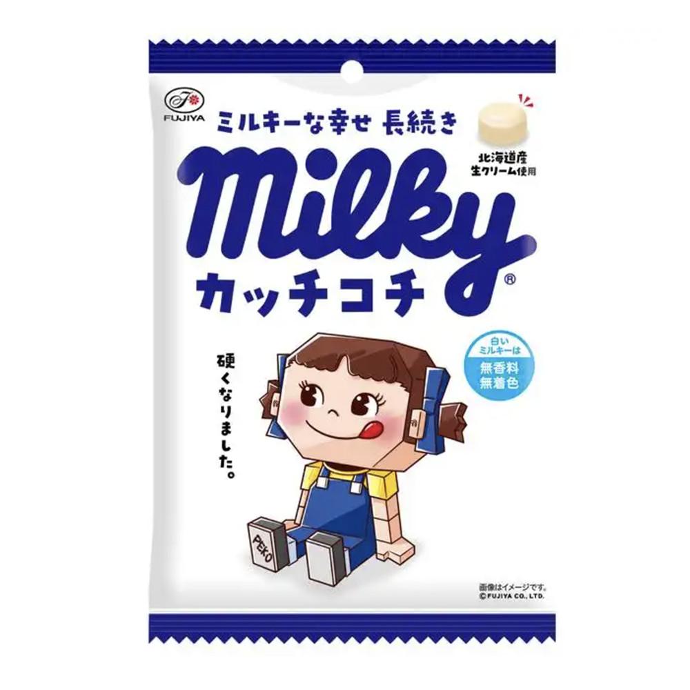 후지야 밀키 하드캔디 카치코치 우유사탕 75g [원산지:일본]