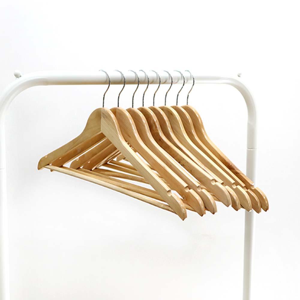 화이트래빗 프리미엄 원목 옷걸이 나무 옷걸이 30p 외 원목 제품
