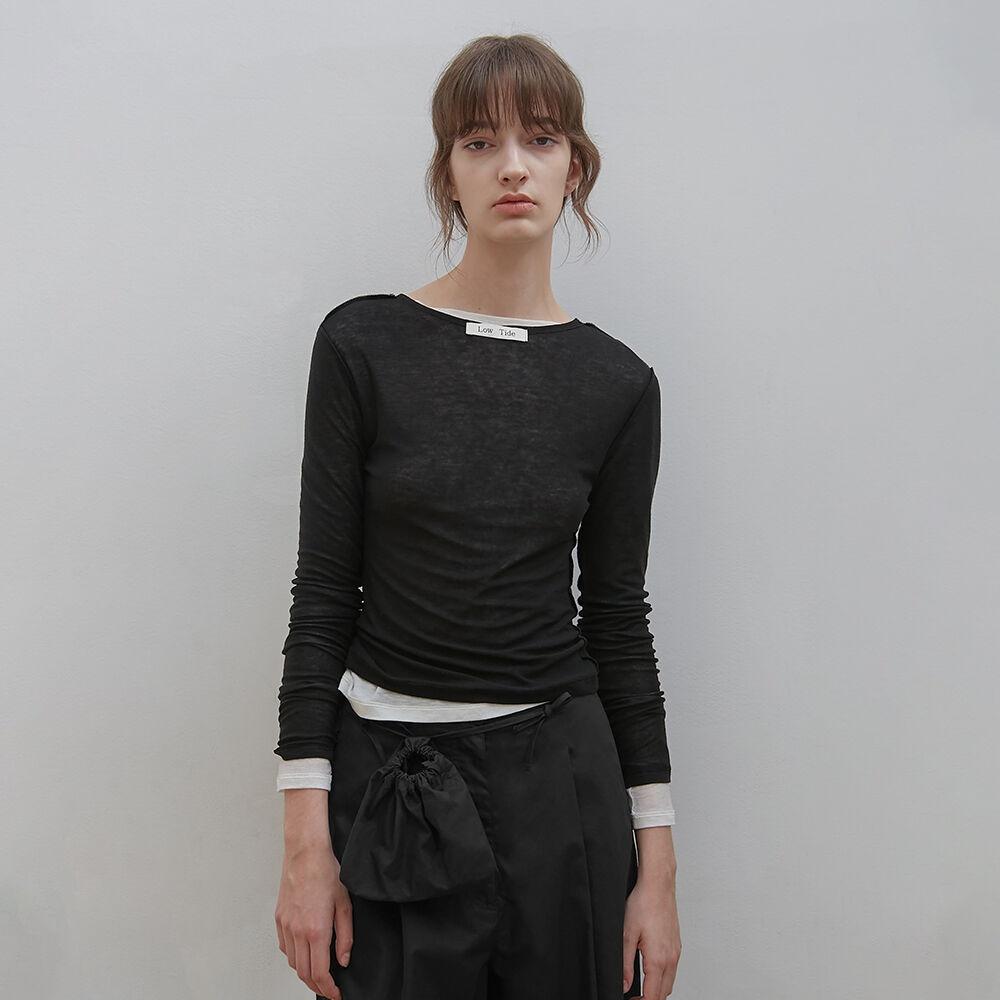 LAYERED LONG SLEEVE T-SHIRT (2color)