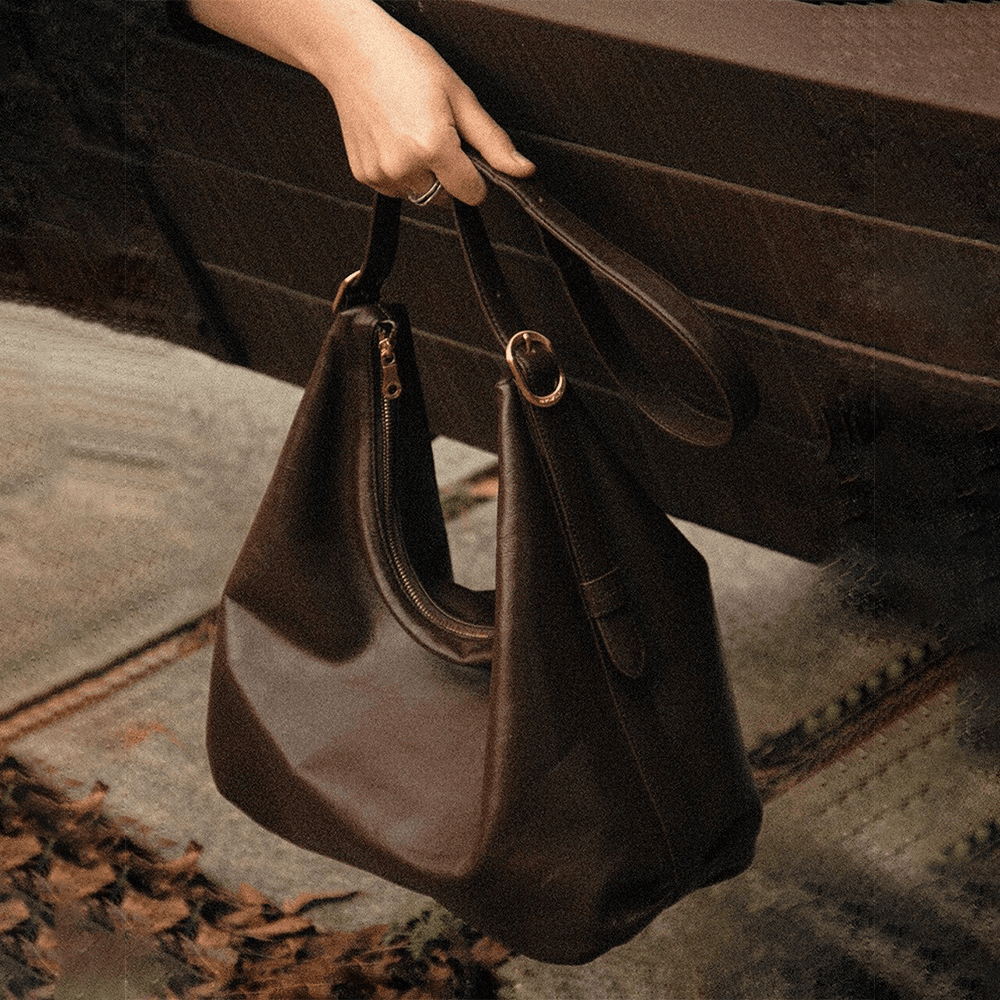 [29CM 단독] kisses hobo bag / cacao brown