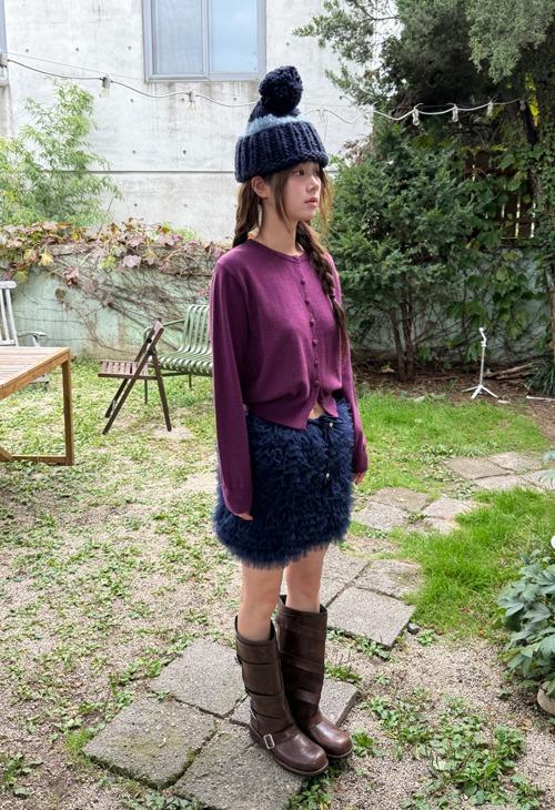 kong button cardigan