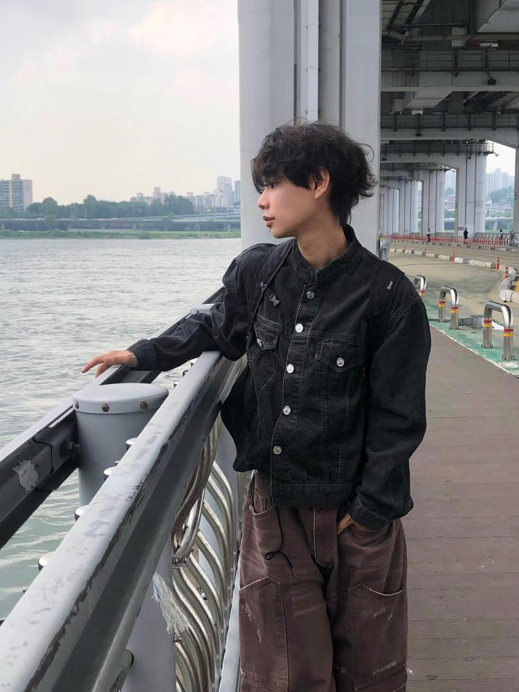 딘 로우 코듀로이 크롭 자켓 -3C