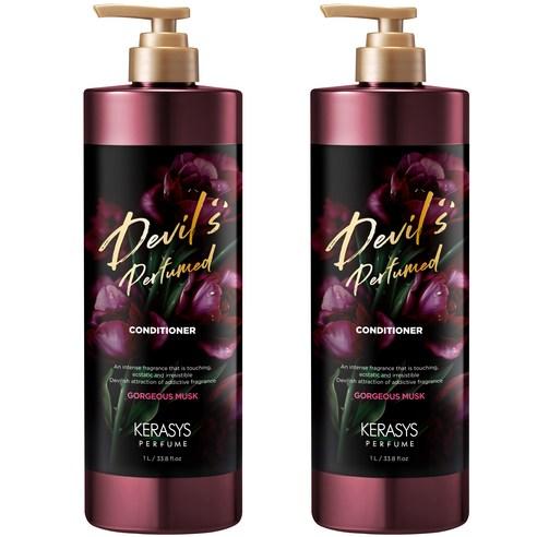 케라시스 데빌스퍼퓸 린스 고저스 머스크향, 1L, 2개 - 린스/컨디셔너 | 쿠팡