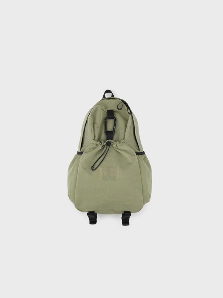 mmo backpack 075 / nylon metalrip yellow green