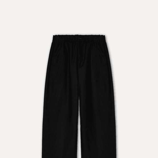 Sonnet ease-fit wool pants black