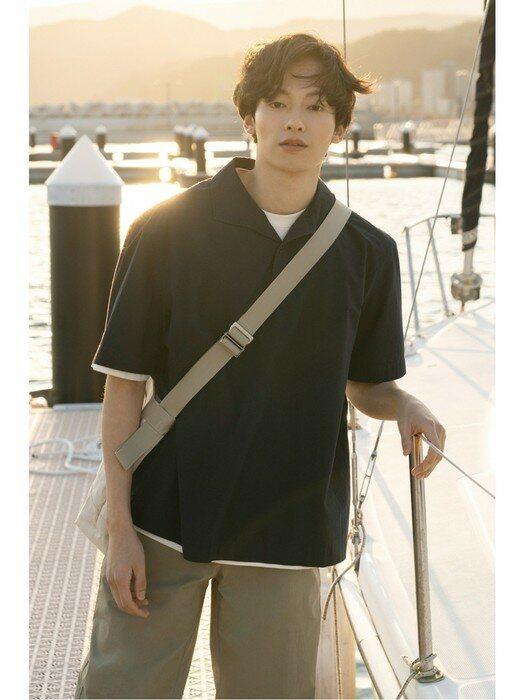 반팔 아노락 셔츠_ERSFM23411NYX