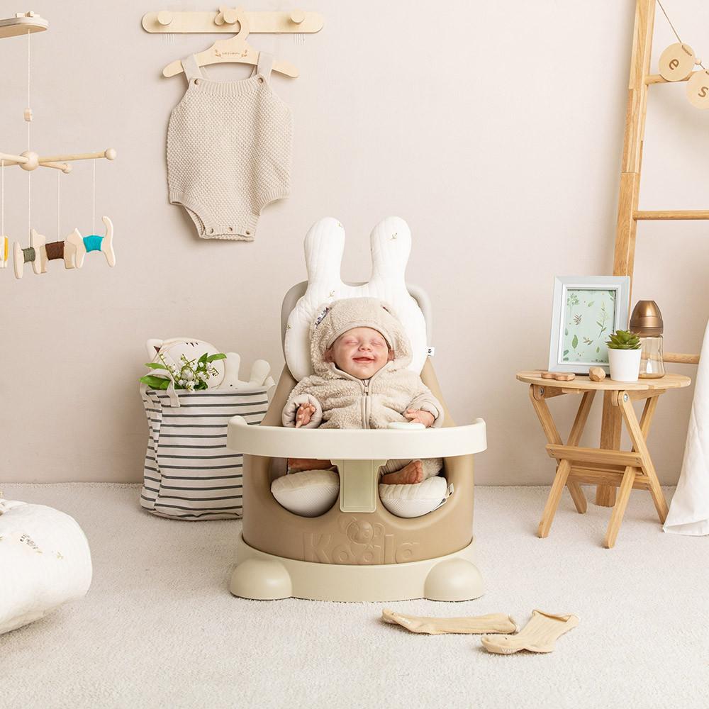 에시앙 아기의자 P-Edition+모데즈 래빗2종 (베개+라이너) 이유식 에시앙범보의자