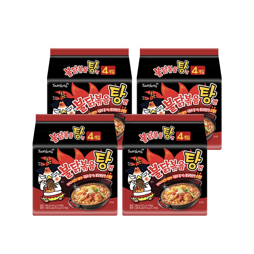 [삼양식품] 불닭볶음탕면 145g  x16입