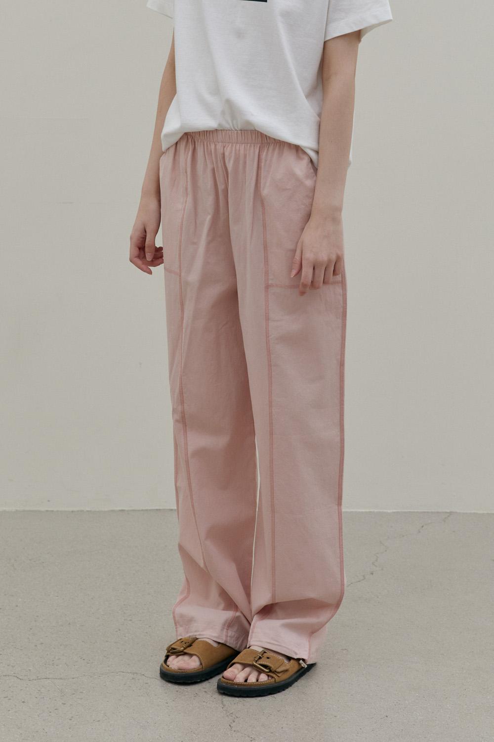 [1차 72시간 10%] Pio string pants_pink