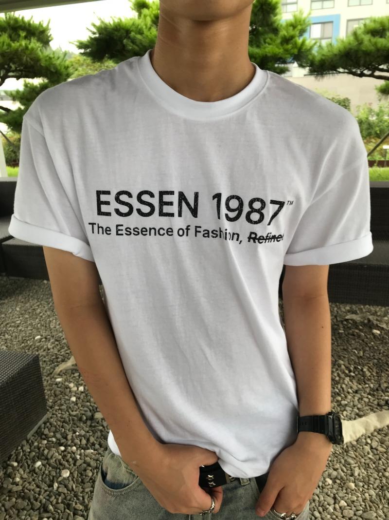 ESSEN 1987 크롭 반팔티