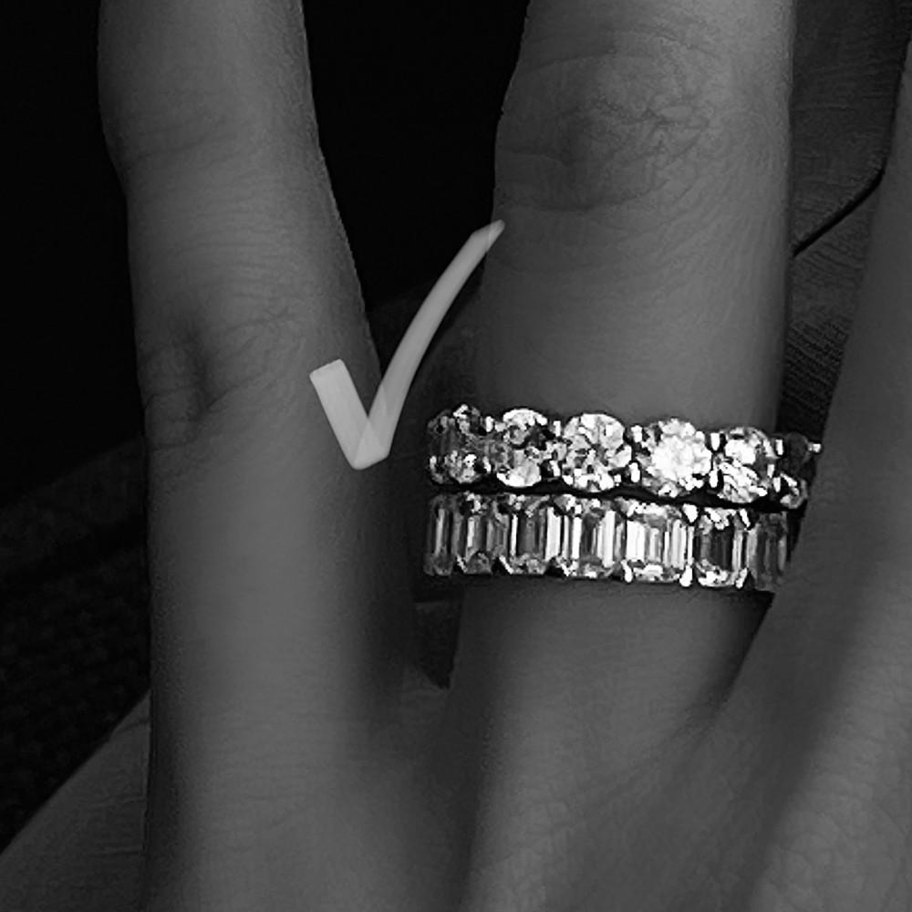 [위프레리] 실버 5A 클로에 이터니티 링, Silver 5A Chloe Eternity Ring