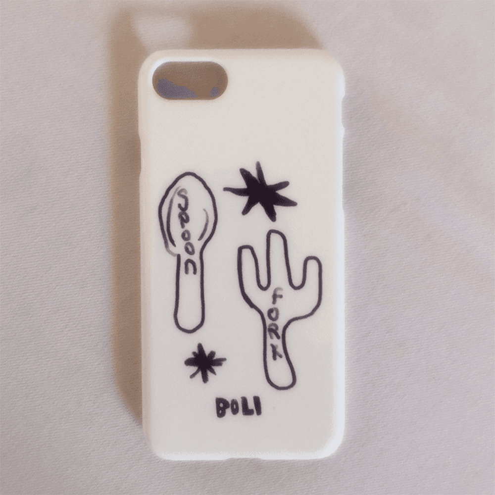 spoon N fork 001_hard phone case