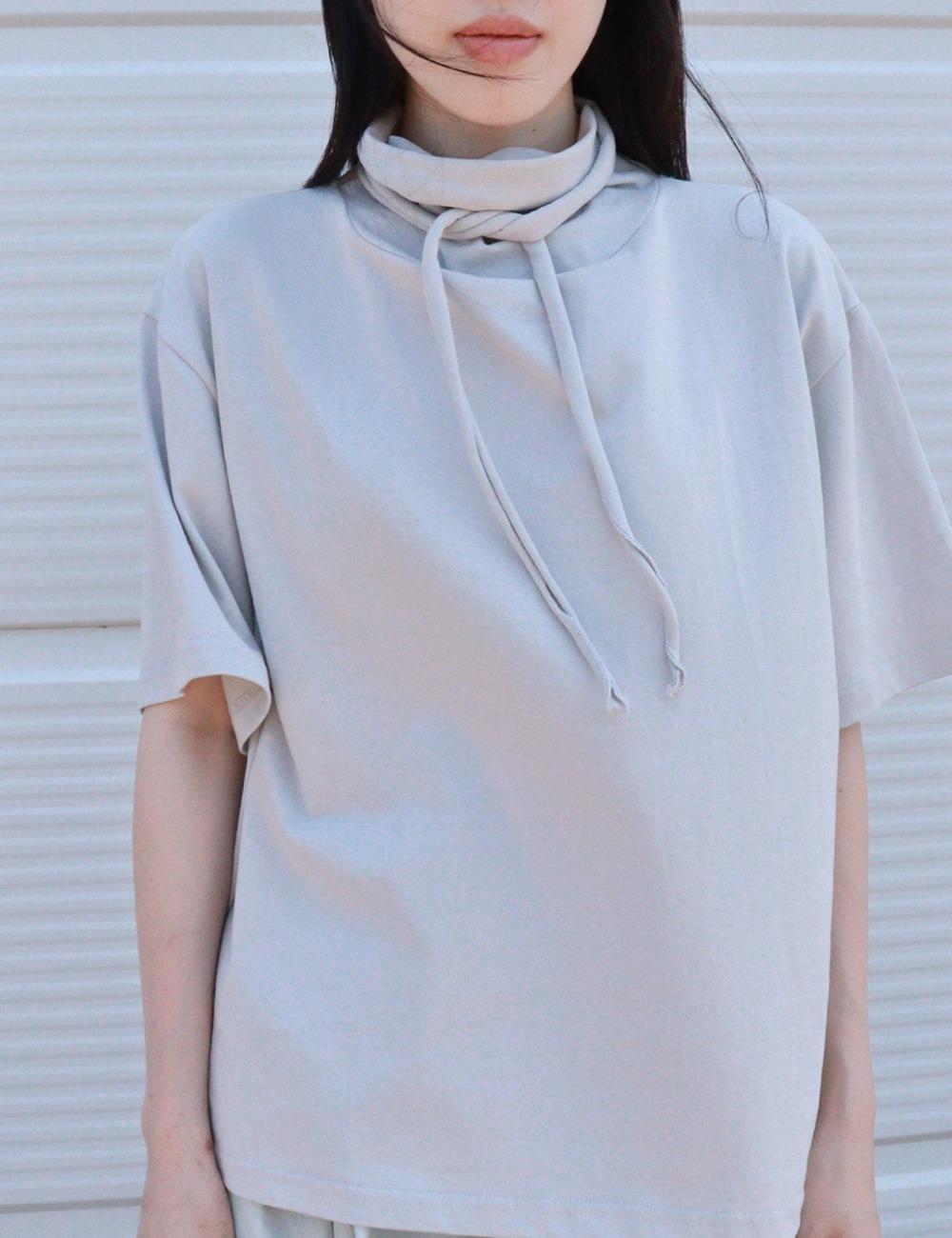 scarf short sleeve T