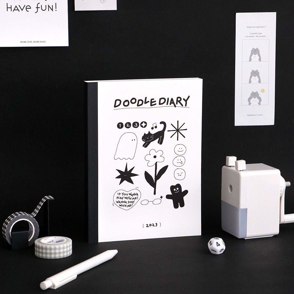 2023 두들 다이어리 위클리 플래너 다꾸 일기장