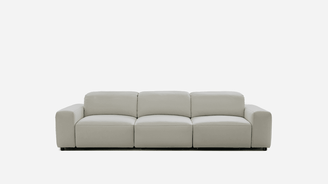 슬립 3인용 4인용 전동 전체 가죽 슬라이딩 모션 소파