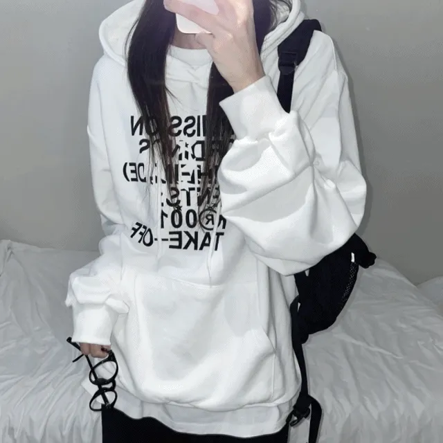 [unisex] 테이크 스타 오버핏 후드티 (3color)