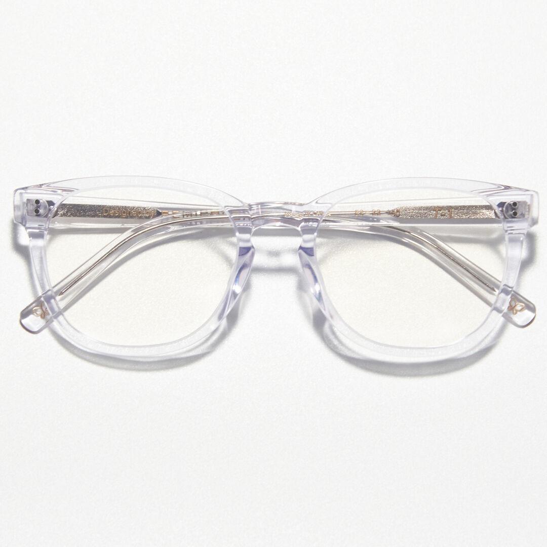 T-1 Clear Acetate Glasses