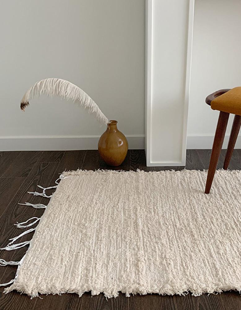 [라파르마] LAPALMA 핸드메이드 코튼 러그 lpm Handmade wooven cotton rug