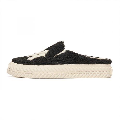 플레이볼 후리스 뮬 (PLAYBALL FLEECE MULE) NY (Black)