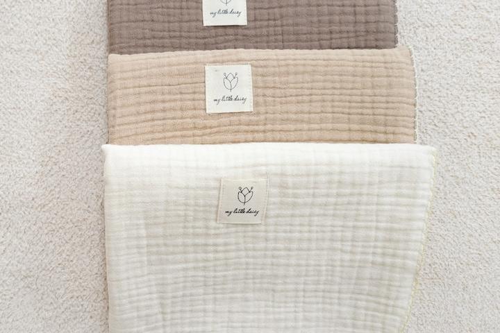 3중 순면 요루거즈 무형광 무지 블랭킷 신생아 사계절 이불