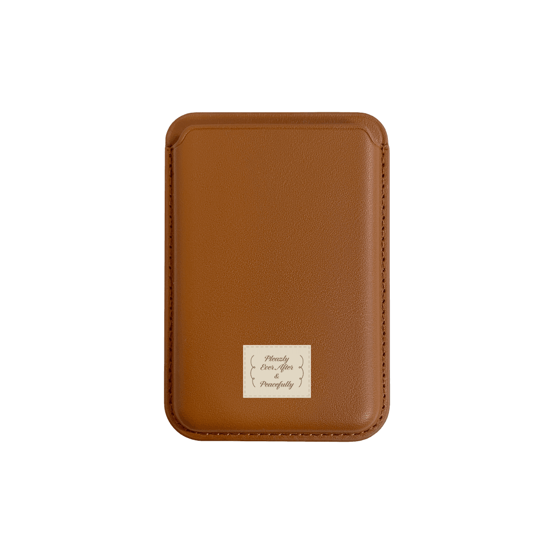 Magsafe Card Holder_Brown Label