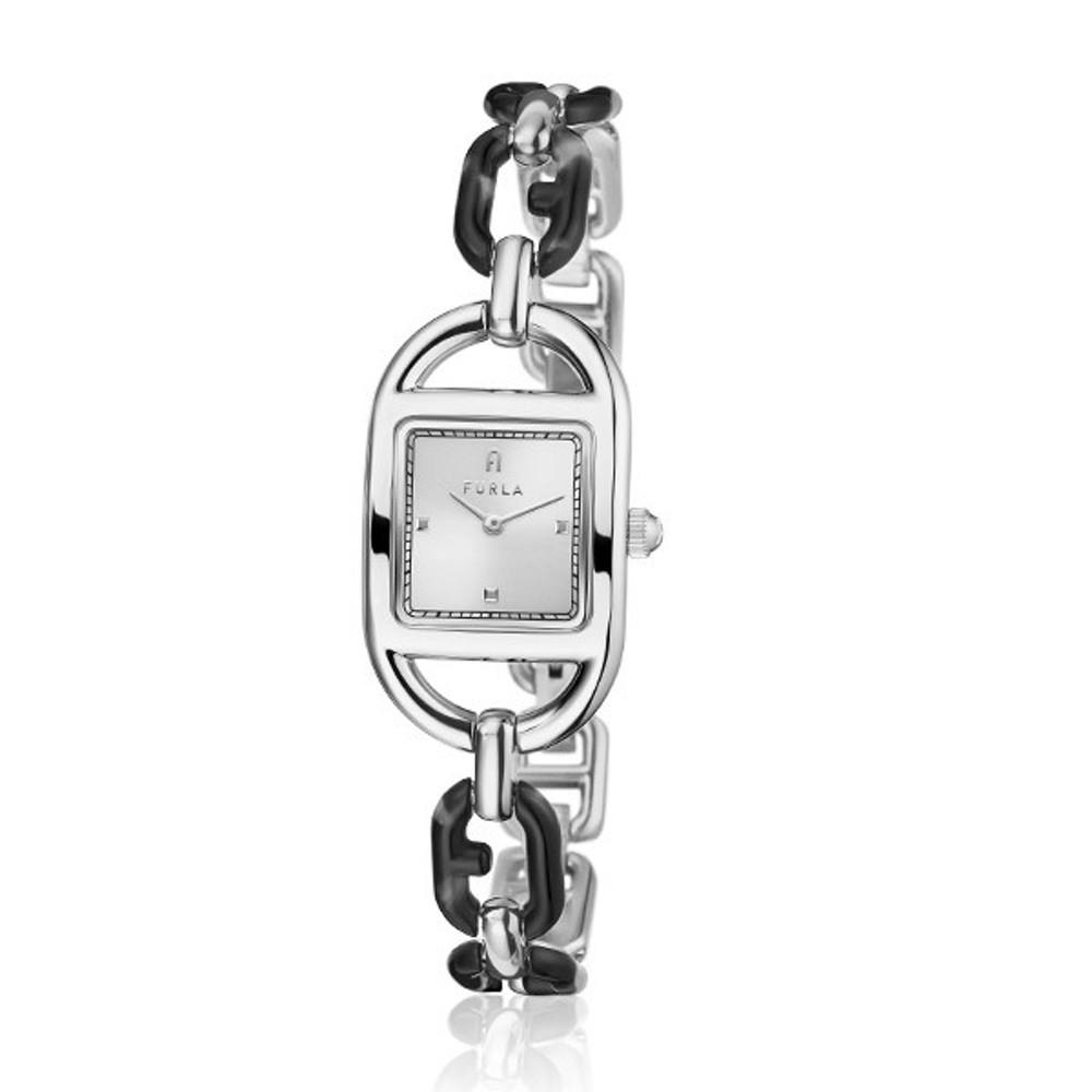 훌라 여성 메탈 시계 Chain Square Logo WW00026001L1