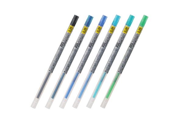 유니 유니 중성리필심 스타일핏 UMR-109-38 0.38mm 맨더린오렌지