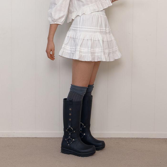 COTTON CANCAN MINI SKIRT_IVORY