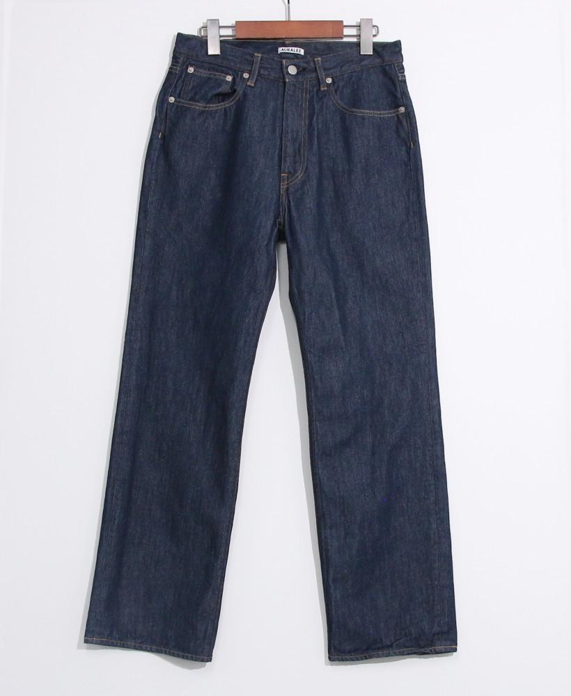 [중고] 오라리 Auralee Hard Twist Denim 5P Pants Indigo 30