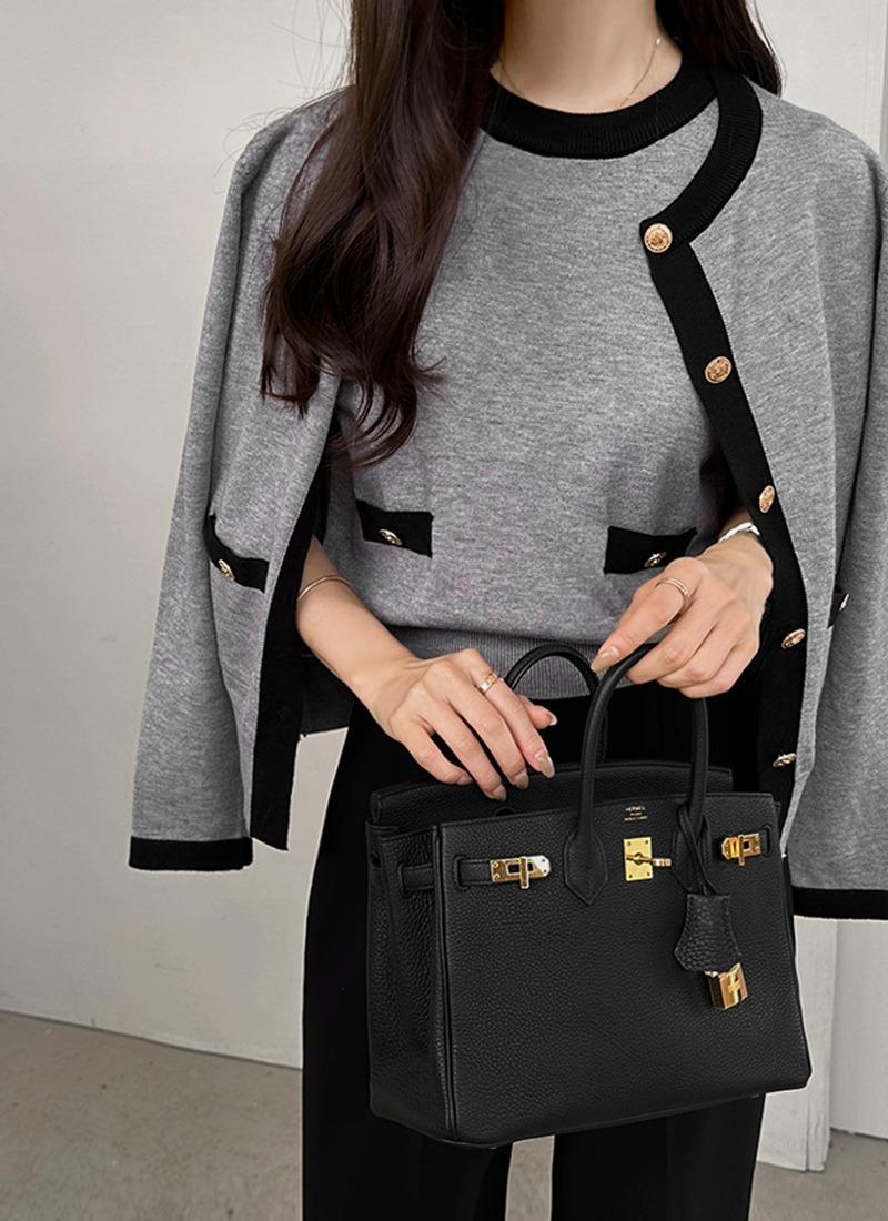 (SET) 루아 비스코스 가디건 세트