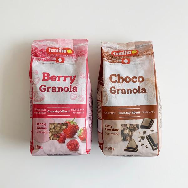 [피클샵] 패밀리아 크런치 무슬리 그래놀라 500g (2type)