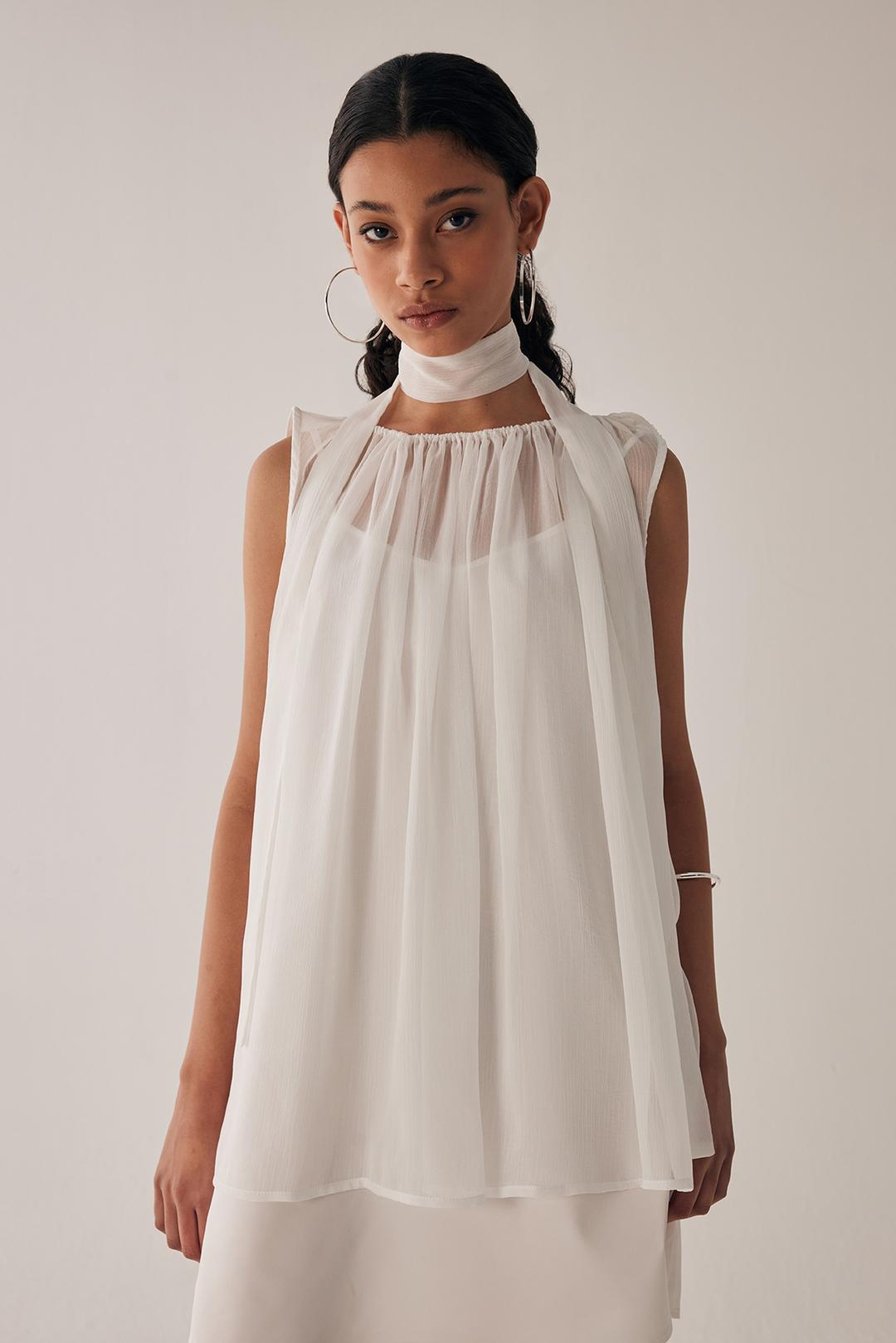 Tie Mini One-piece [ White ]