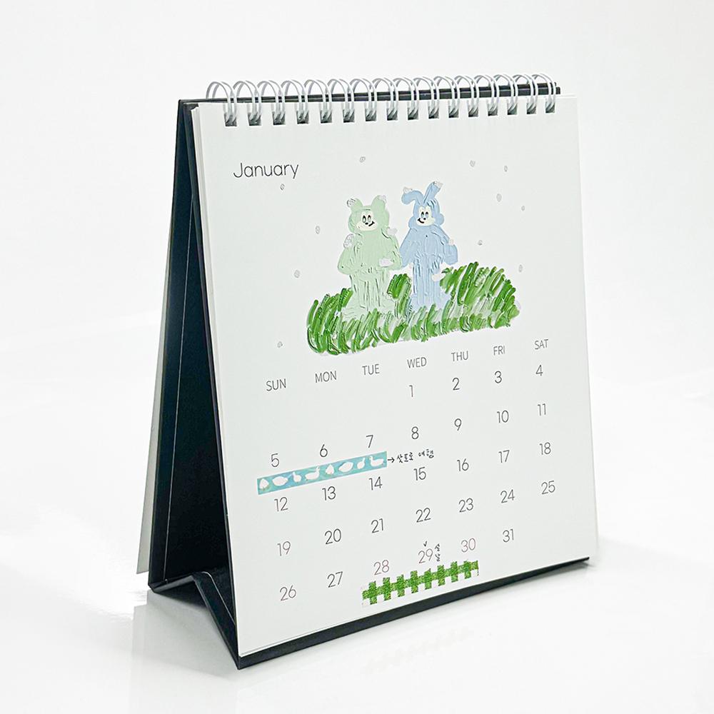 워비빌라 2025 드로잉 캘린더