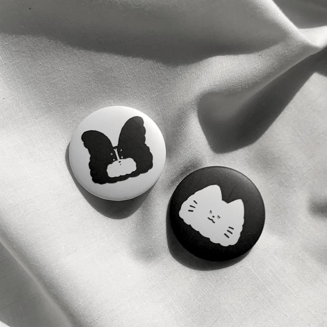 [쏠트스토어] 소금이네 핀버튼 2종