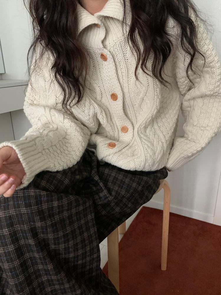 Mine wool cardigan (2c)