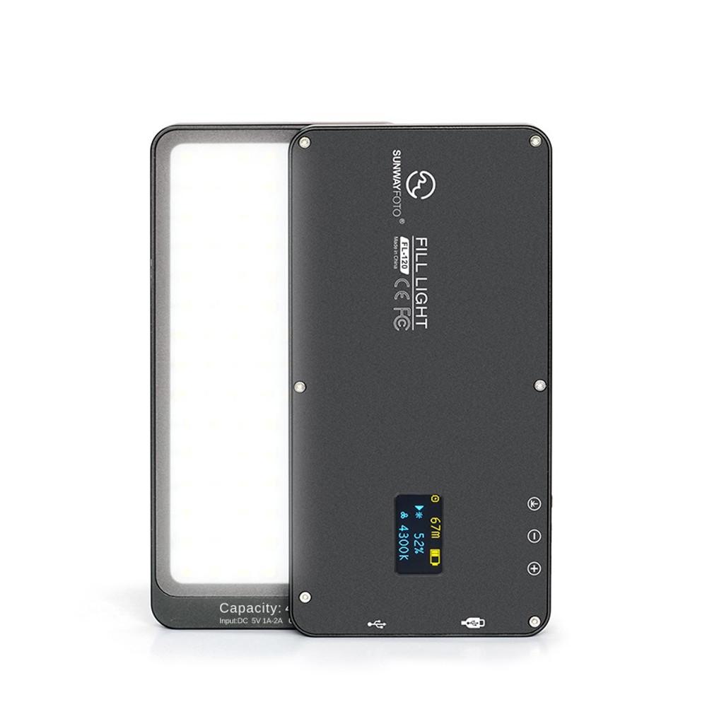 썬웨이포토 FL-120 LED 조명 DSLR 개인방송 유튜버 장비