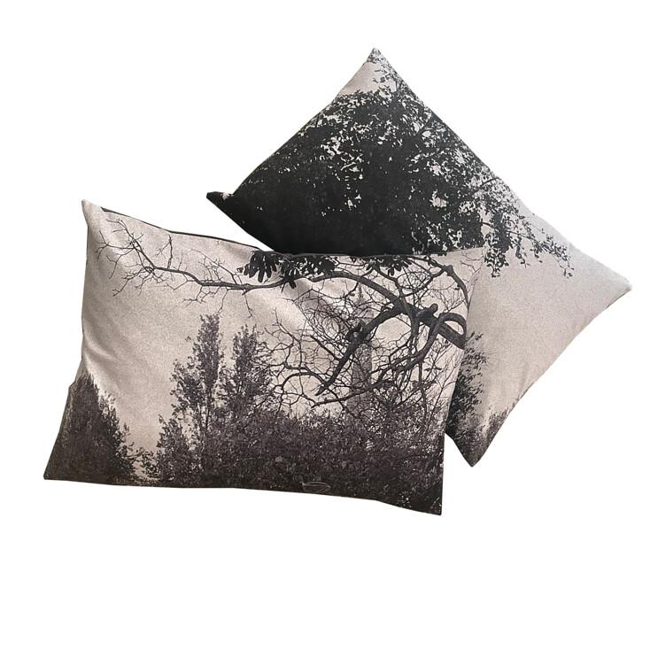 print pillow cover - 산책