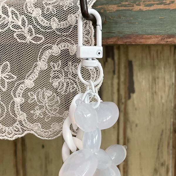 [ORDER MADE] Twinky key ring (White)