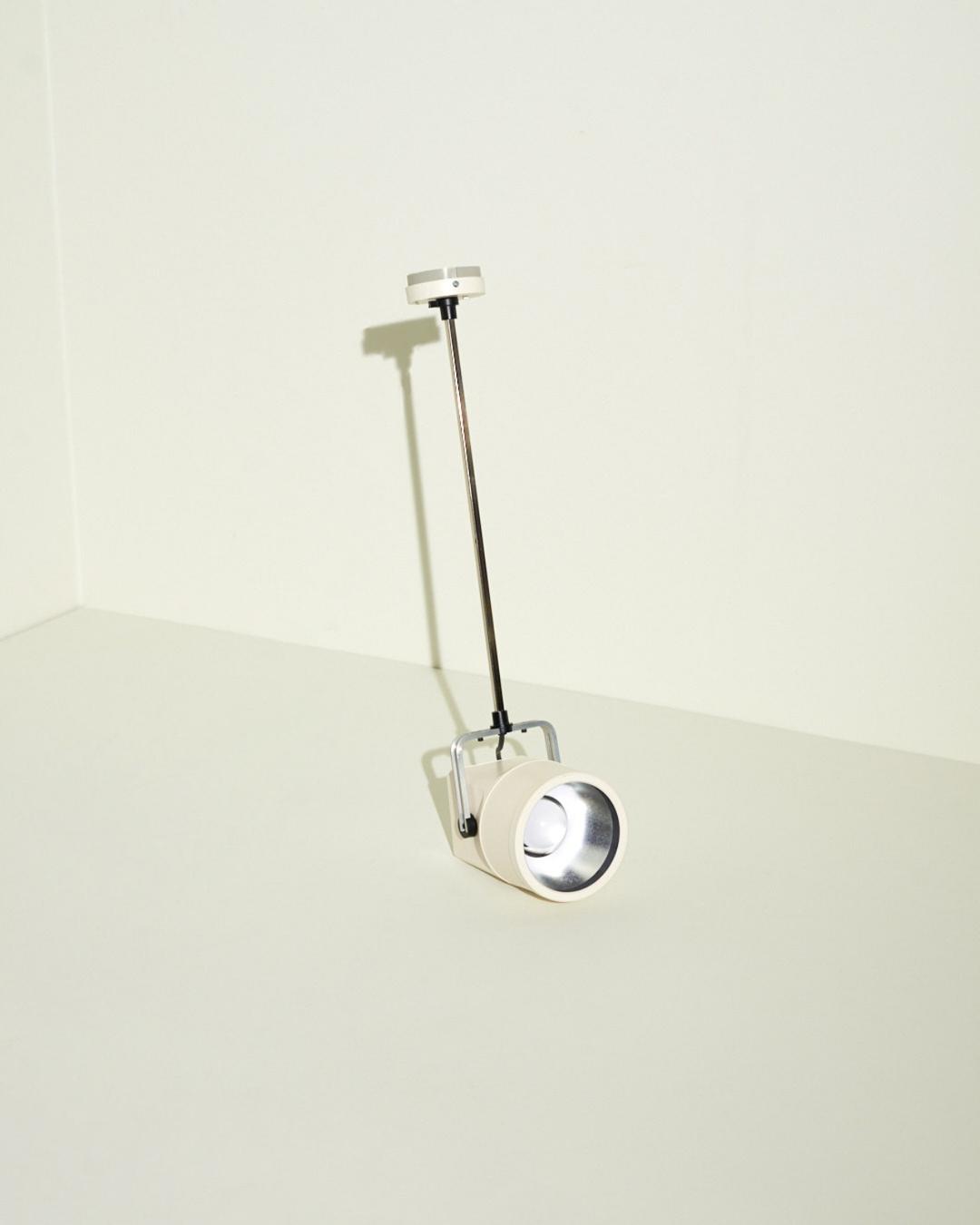 #9396-2 / Louis Poulsen Unispot with Hanging Pipe Ceiling Lamp