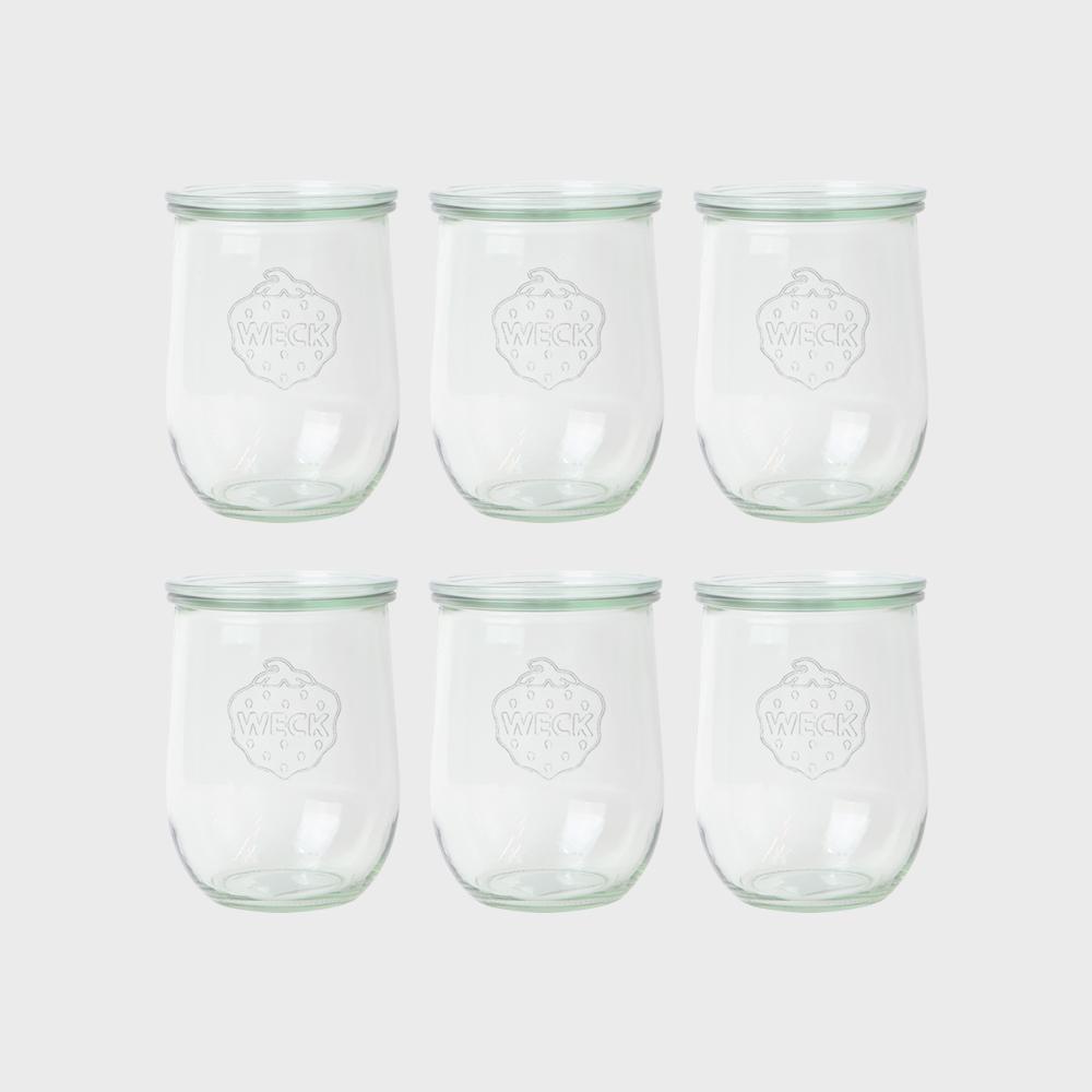 [WECK] 튤립 745(1050ml) 6개 세트